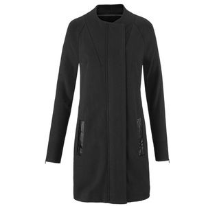 ❤️ NEW - Cabi Black Ponte Knit Tailor Coat - XL